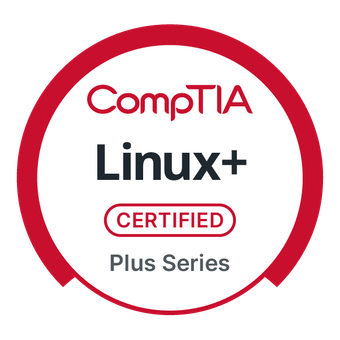 CompTIA Linux+ Certification Badge